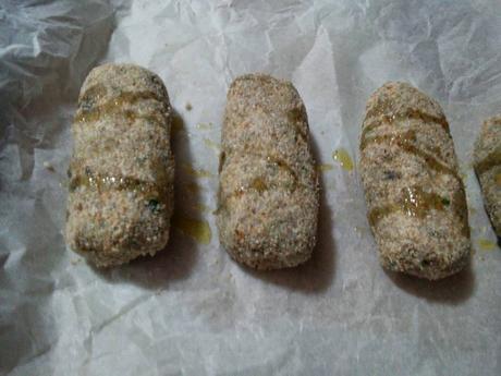Crocchette di melanzane e patate al forno Crocchette di melanzane e patate al forno