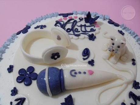 Torta di Violetta per compleanno Torta di Violetta per compleanno
