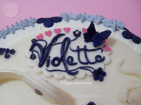 Torta di Violetta per compleanno Torta di Violetta per compleanno