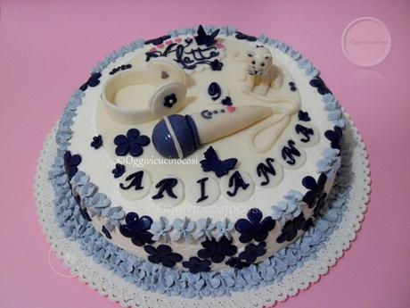 Torta di Violetta per compleanno Torta di Violetta per compleanno