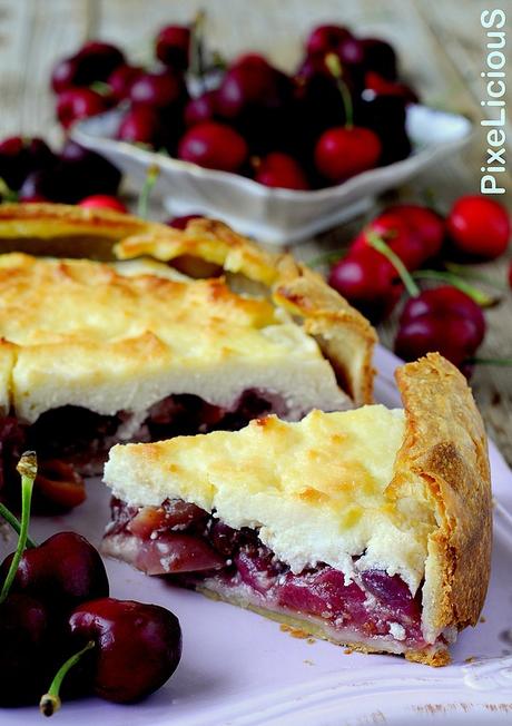 Crostata di Ricotta e Ciliegie Crostata di Ricotta e Ciliegie