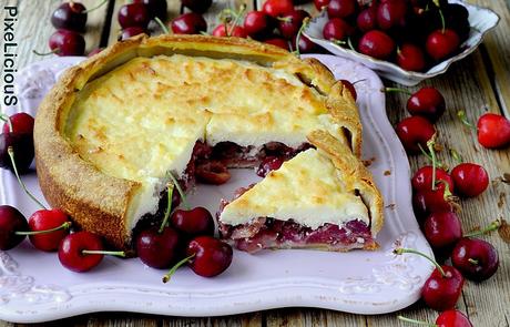 Crostata di Ricotta e Ciliegie Crostata di Ricotta e Ciliegie