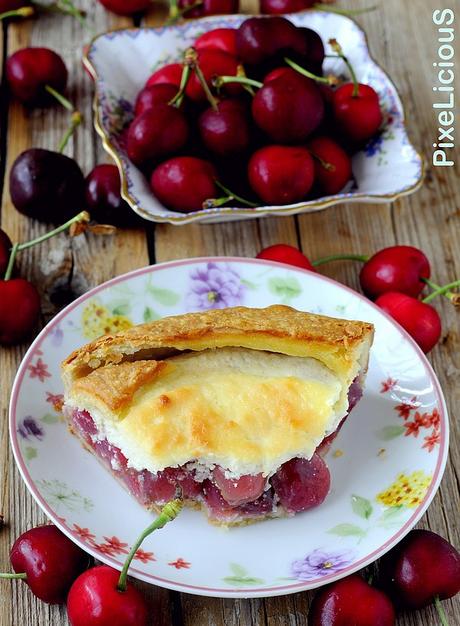 Crostata di Ricotta e Ciliegie Crostata di Ricotta e Ciliegie