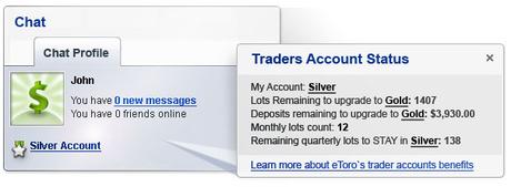 Livelli eToro: account Bronze, Silver, Gold, VIP! Livelli eToro: account Bronze, Silver, Gold, VIP!