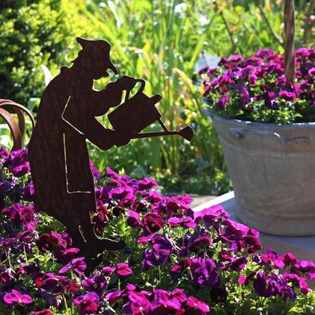 Il favoloso giardino di Anita My undergardener is always busy watering the pansies Mijn medewerker met zijn gieter en viooltjes in de tuinMein kleiner Gärtner mit seiner Gießkanne landelijketuin #landelijkesfeer #landliebe #landelijkestijl #tuin #landliebe #landliv #hornveilchen #sweetviolet #mycountrycottage #countrycottage #frühlingsgefühle #instaflowers #instagarden #bauerngarten #mycottageinstincts #vintagegarden #spring #lovemygarden #landliebe #cottagegarden #inmygarden #inmijntuin #pansies #pansiesflowers #gartendeko #gartenliebe