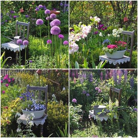 Il favoloso giardino di Anita What an honour! My wooden garden chair was featured at @all_gardens today! If you to not yet know this gorgeous gallery, you should really take look at all those special garden shots and follow that account Mijn oude houten stoel ziet er iedere lente weer anders uit. Krijgen we morgen echt schitterend weer met volop zon en temperaturen rond de 13 graden. Ik kan het nog niet geloven Fijne avond iedereen Mein alter Holzstuhl zieht jedes Jahr umgeben von Stauden wieder anders aus, obwohl er immer auf dem gleichen Platz steht. Ab morgen soll es endlich warm werden! Drücken wir die Daumem das es auch so kommt! #landelijketuin #landelijkesfeer #landliebe #landelijkestijl #tuin #landliebe #landliv #mycountrycottage #countrycottage #instaflowers #instaflowers #instagarden #mycottageinstincts #countrygarden #heart_imprint #garden #garten #mygatheredgarden #all_gardens #springgarden #frühlingsdeko #liefdevoorbrocante #lente #frühlingsfieber #oldchair #vintagegarden #tuindecoratie #tuinieren #gärtnern #mygarden
