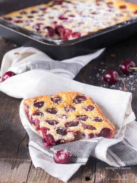 Clafoutis di ciliegie Clafoutis di ciliegie
