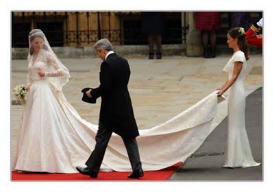 Sarah Burton for Kate Middleton wedding dress