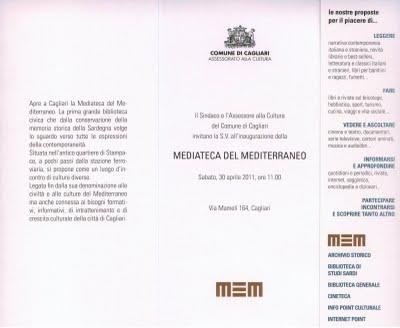 Inaugurazione Mediateca del Mediterraneo