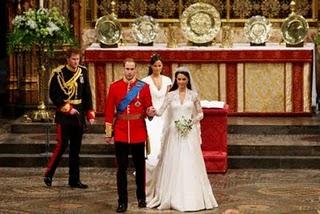 Alcune foto del matrimonio tra il Principe William e Kate