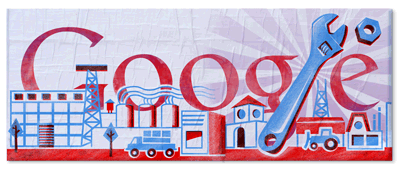 Anche Google festeggia la festa dei lavoratori