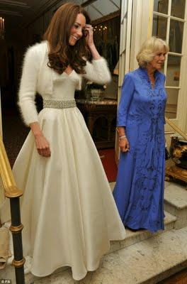 Kate Middleton, il vestito per la festa di nozze