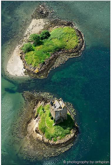 La Scozia occidentale... isole tidali con castelli...