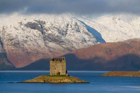 La Scozia occidentale... isole tidali con castelli...