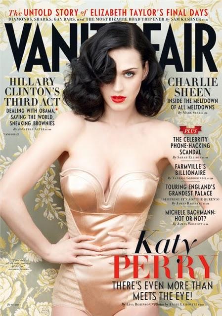 KATY PERRY / BOOBS / VANITY FAIR / JUNE 2011