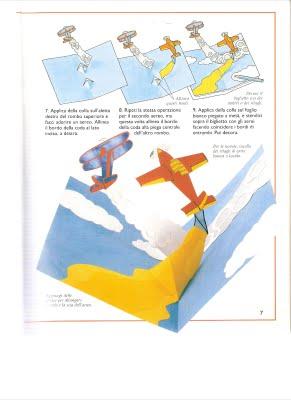 Schede creative: l'aereo acrobatico