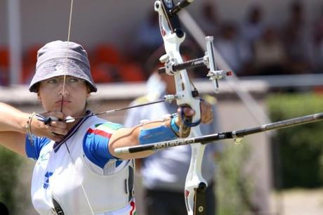 Pia Lionetti in azione