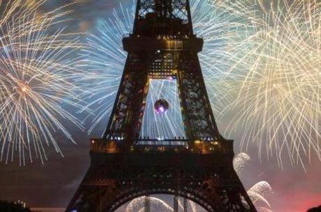 tour eiffel 14 juillet Fuochi d’artificio del 14 luglio 2017
