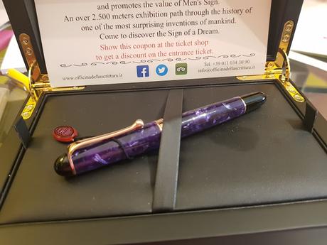 Aurora 88 Nebulosa Fountain Pen Review Aurora 88 Nebulosa Fountain Pen Review