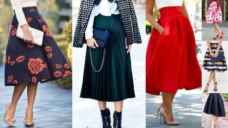 Gonna a ruota: 70 anni e non sentirli (e va ancora di moda!) Gonna a ruota: 70 anni e non sentirli (e va ancora di moda!)