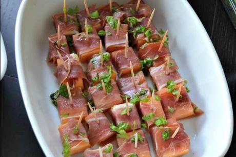 Finger Food di Prosciutto e Melone Finger Food di Prosciutto e Melone