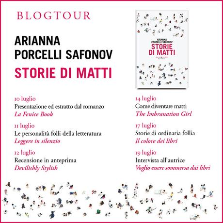 Blogtour : Storie di Matti di Arianna Porcelli Safonov Blogtour : Storie di Matti di Arianna Porcelli Safonov