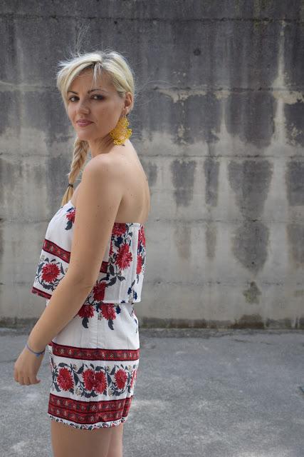 floral print outfit floral print outfit how to wear floral print how to combine floral print mariafelicia magno fashion blogger color block by felym fashion bloggers italy italian fashion bloggers summer outfits july outfits