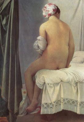 La bagnante di Valpinçon, Jean-Auguste-Dominique Ingres La bagnante di Valpinçon, Jean-Auguste-Dominique Ingres