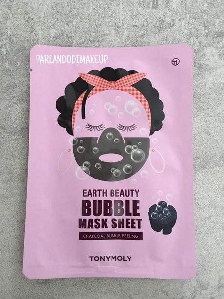 TONY MOLY – EARTH BEAUTY BUBBLE MASK SHEET – TONY MOLY – EARTH BEAUTY BUBBLE MASK SHEET –