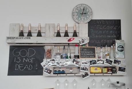 Pallet DIY: idee per divanetti e zona bar Pallet DIY: idee per divanetti e zona bar