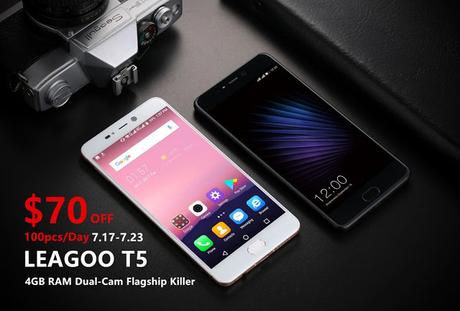 LEAGOO T5 (4-64 RAM) in offerta a soli 110€ LEAGOO T5 (4-64 RAM) in offerta a soli 110€