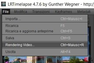 Elaborazione di sequenze time-lapse in LRTimelapse – ChimeraRevo Elaborazione di sequenze time-lapse in LRTimelapse – ChimeraRevo