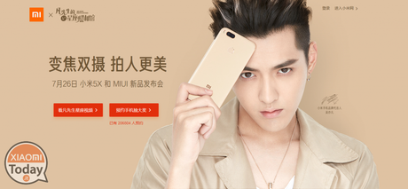 Xiaomi Mi 5X è già record di prenotazioni Xiaomi Mi 5X è già record di prenotazioni