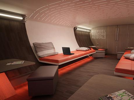 DESIGN: Nike e Teague | 'The Athlete's Plane' DESIGN: Nike e Teague | 'The Athlete's Plane'