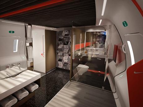 DESIGN: Nike e Teague | 'The Athlete's Plane' DESIGN: Nike e Teague | 'The Athlete's Plane'