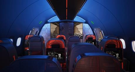 DESIGN: Nike e Teague | 'The Athlete's Plane' DESIGN: Nike e Teague | 'The Athlete's Plane'