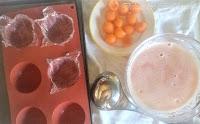 Aspic di melone con chantilly di prosciutto Aspic di melone con chantilly di prosciutto