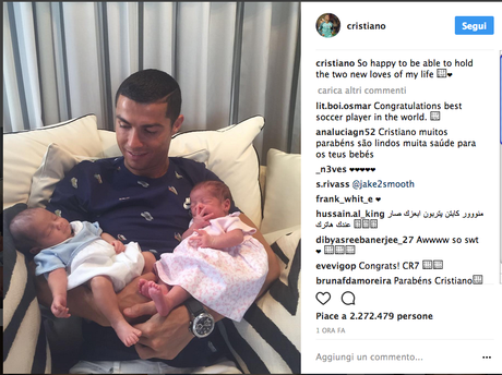 Cristiano Ronaldo sarà papà per la quarta volta… Ma per la prima c’è anche la mamma Cristiano Ronaldo sarà papà per la quarta volta… Ma per la prima c’è anche la mamma
