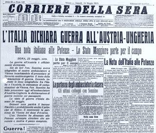 Torna la guerra tra Italia ed Austria: sarà Caporetto o Vittorio Veneto? Torna la guerra tra Italia ed Austria: sarà Caporetto o Vittorio Veneto?