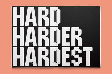 GRAFICA: La nuova font 'Hardy' di Wade Jeffree GRAFICA: La nuova font 'Hardy' di Wade Jeffree