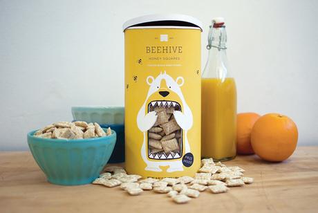GRAFICA: Nuova grafica per i cereali Beehive GRAFICA: Nuova grafica per i cereali Beehive