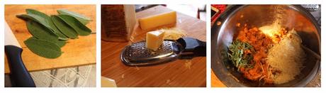 Quadri di sfoglia ripieni di zucca Mantovana, salvia e Asiago DOP su letto di misticanza con vinaigrette all'arancia, vino d'accompagnamento Dilé Rosato Quadri di sfoglia ripieni di zucca Mantovana, salvia e Asiago DOP su letto di misticanza con vinaigrette all'arancia, vino d'accompagnamento Dilé Rosato