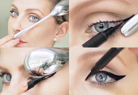 6 tecniche imperdibili per applicare l’eyeliner eyeliner con cucchiaino