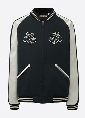 MICKEY STANDS Bomber Jacket _ Uniqlo + Disney MICKEY STANDS Bomber Jacket _ Uniqlo + Disney