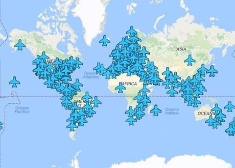 WiFi gratis, ecco la mappa degli aeroporti con le password di accesso WiFi gratis, ecco la mappa degli aeroporti con le password di accesso