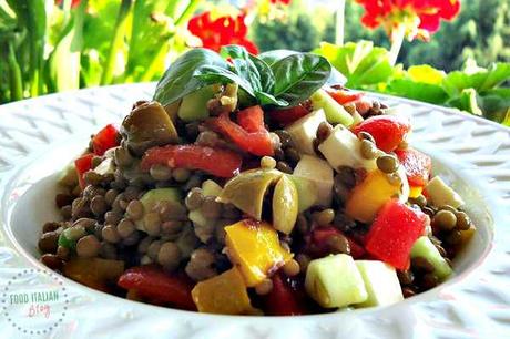 Insalata Estiva di Lenticchie Insalata Estiva di Lenticchie