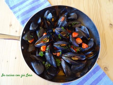 Cozze alla sorrentina cozze alla sorrentina