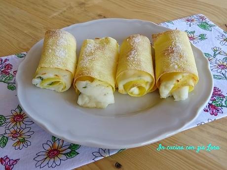 Cannelloni dolci di sfoglia e ricotta cannelloni dolci di sfoglia e ricotta