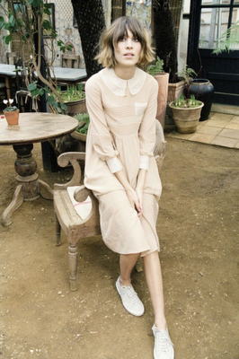 Even SUPERGA can be HOT with Alexa Chung !