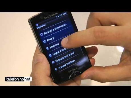 0 Sony Ericsson Xperia Mini e Xperia Mini Pro: foto, video, caratteristiche e scheda tecnica